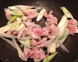 豚薄切りの肉豆腐 フライパンで楽々❗️作り方2写真