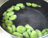 空豆deリゾット♪作り方1写真