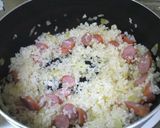 空豆deリゾット♪作り方5写真