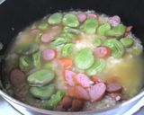 空豆deリゾット♪作り方6写真