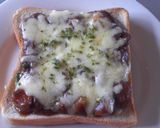 カレーチーズトースト＆パングラタン♡作り方3写真