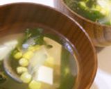 ワカメとコーンの中華スープ作り方7写真