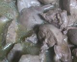 鶏肝の甘辛煮　生姜無しでも臭くない作り方4写真