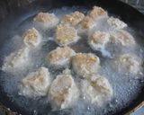 豆腐入りトリ団子作り方3写真