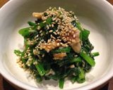 簡単小鉢♪ ほうれん草のツナ和え 梅風味作り方4写真