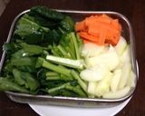 簡単 揚げ鶏の炒めもの☆作り方1写真