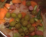 エビとイカの甘口トマト煮込み作り方5写真