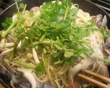 アサリとセリの春の香パスタ作り方6写真
