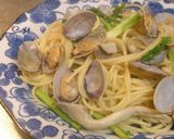 アサリとセリの春の香パスタ作り方7写真