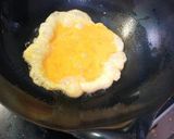 生ホタテ（老酒醤油漬け）とレタスの炒飯作り方2写真