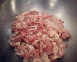 牛肉と牛蒡の炊き込みご飯～生姜と胡麻の香作り方1写真
