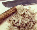 牛肉と牛蒡の炊き込みご飯～生姜と胡麻の香作り方3写真
