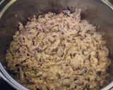 牛肉と牛蒡の炊き込みご飯～生姜と胡麻の香作り方4写真