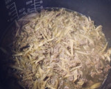 牛肉と牛蒡の炊き込みご飯～生姜と胡麻の香作り方6写真