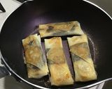 完熟バナナのチョコ春巻き作り方9写真