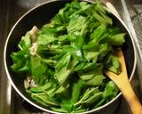 あしたばの炒め物；タイ風作り方14写真