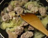 あしたばの炒め物；タイ風作り方11写真