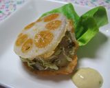 とろろ昆布とチーズでホタテサンド作り方6写真