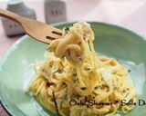 ＊たらこと大葉のカルボナーラ＊作り方5写真