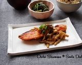 たっぷりきのこと鮭のにんにく味噌ソテー作り方5写真