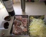 圧力鍋でトロトロ牛すね赤ワイン煮込み作り方1写真