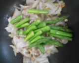 豚ばら肉とアスパラの味噌炒め・トマト添え作り方14写真