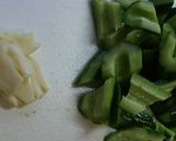 キュウリのニンニク醤油漬け作り方2写真
