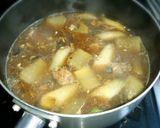 私のズボラ飯☆サバ缶で簡単！サバ大根♪作り方5写真
