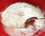 フライパンで♥ご飯入りもっちりライスピザ作り方1写真
