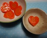 お弁当の赤い彩り人参のグラッセ風♡作り方8写真
