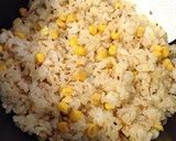 お花見に☆コーンとクリチの一口おにぎり作り方1写真