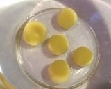 黄色い白玉のゆずれもんジュレのせ作り方14写真