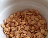 簡単残り物福豆チョコ作り方1写真