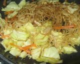 焼きそばのホットドック♪作り方4写真