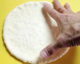 フライパンで♥ご飯入りもっちりライスピザ作り方3写真