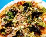 フライパンで♥ご飯入りもっちりライスピザ作り方8写真