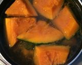 カボチャだんごの鶏そぼろあんかけ作り方1写真