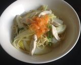 鳥肉と白菜の簡単和風パスタ作り方5写真