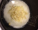 3ステップ！ダシで炊くだけ☆生姜ご飯作り方2写真