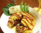 オムライス☆中身はキーマドライカリー♪作り方11写真