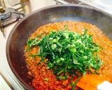簡単☆ほうれん草キーマカレー作り方4写真