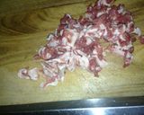 独活と豚肉のきんぴら作り方2写真
