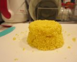 【レンジで蒸しパン】で簡単☆離乳食ケーキ作り方4写真