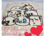 カルピスバタークリームで キャラケーキ作り方5写真