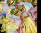 運動会 お弁当 キャラ弁作り方2写真
