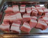 ☆豚バラ角煮と新じゃがの煮物♡圧力鍋で☆作り方1写真