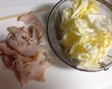春キャベツとスモークチキンの洋風焼き鳥作り方1写真