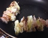 春キャベツとスモークチキンの洋風焼き鳥作り方4写真