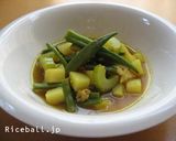 オクラといんげんのスープカレー作り方6写真