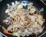 10分で作るあっさり和風海鮮焼きうどん作り方2写真